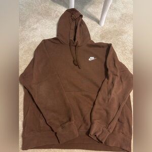 Nike Men's Brown Hoodie